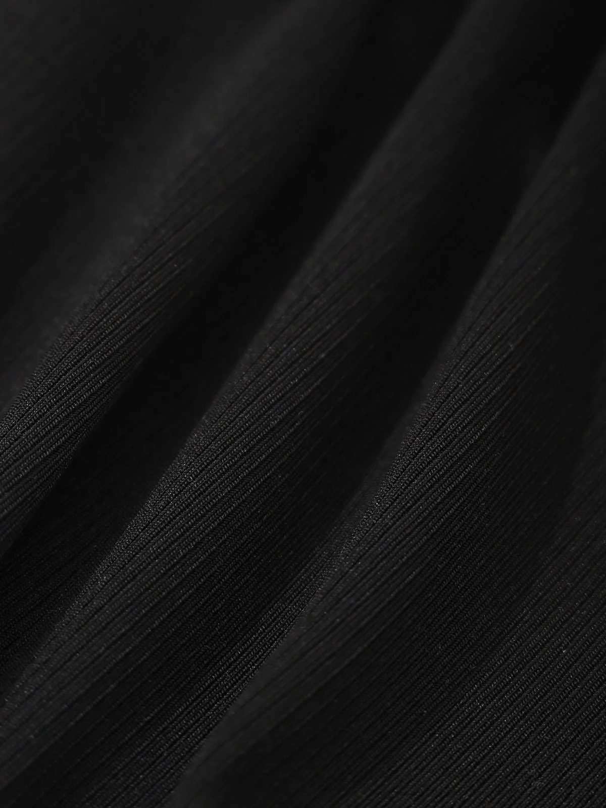 Black Contrast U-Shaped One-Piece Swimsuit - Image 7