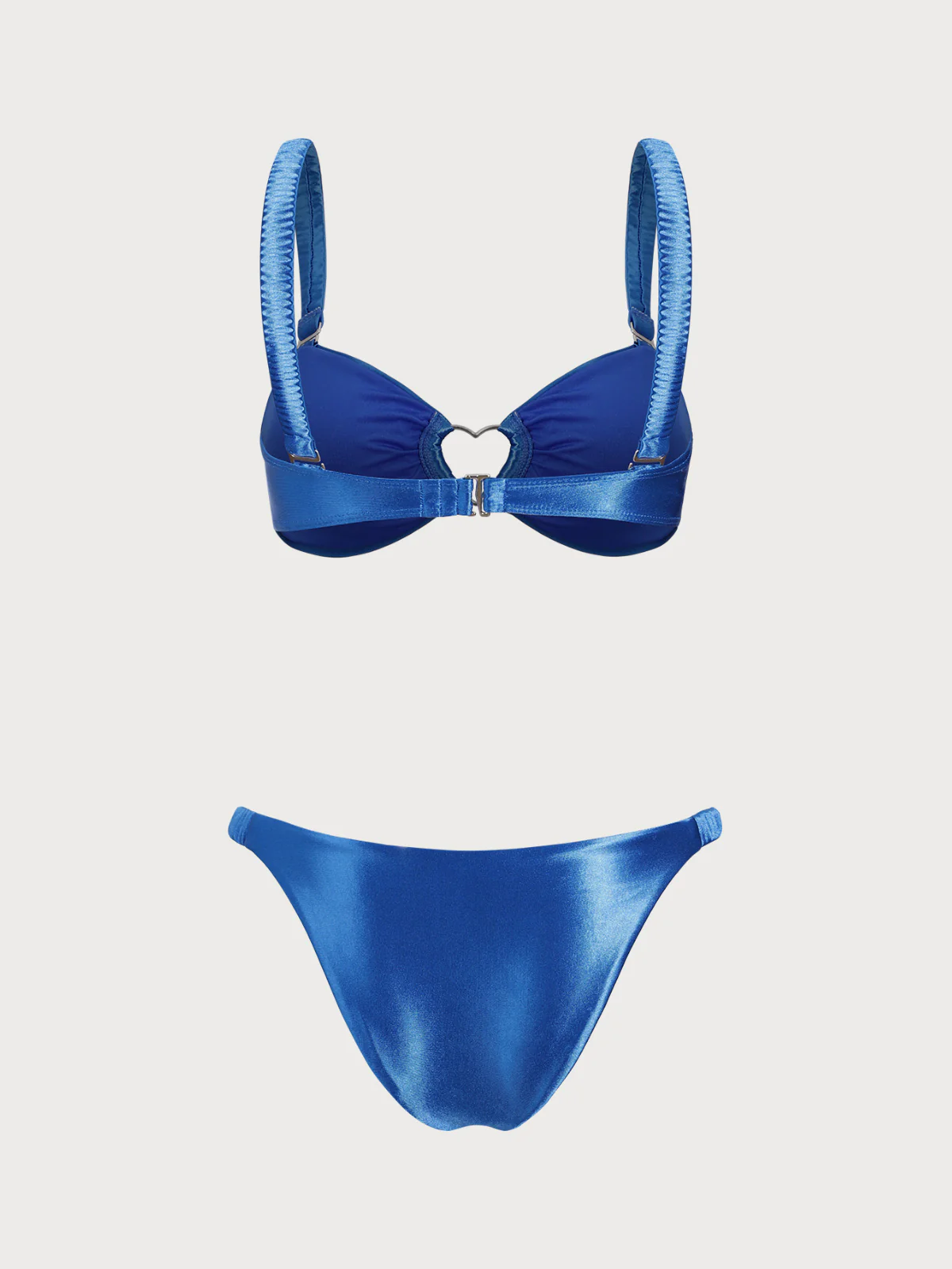 Blue Heart Cutout Bikini Set - Image 7