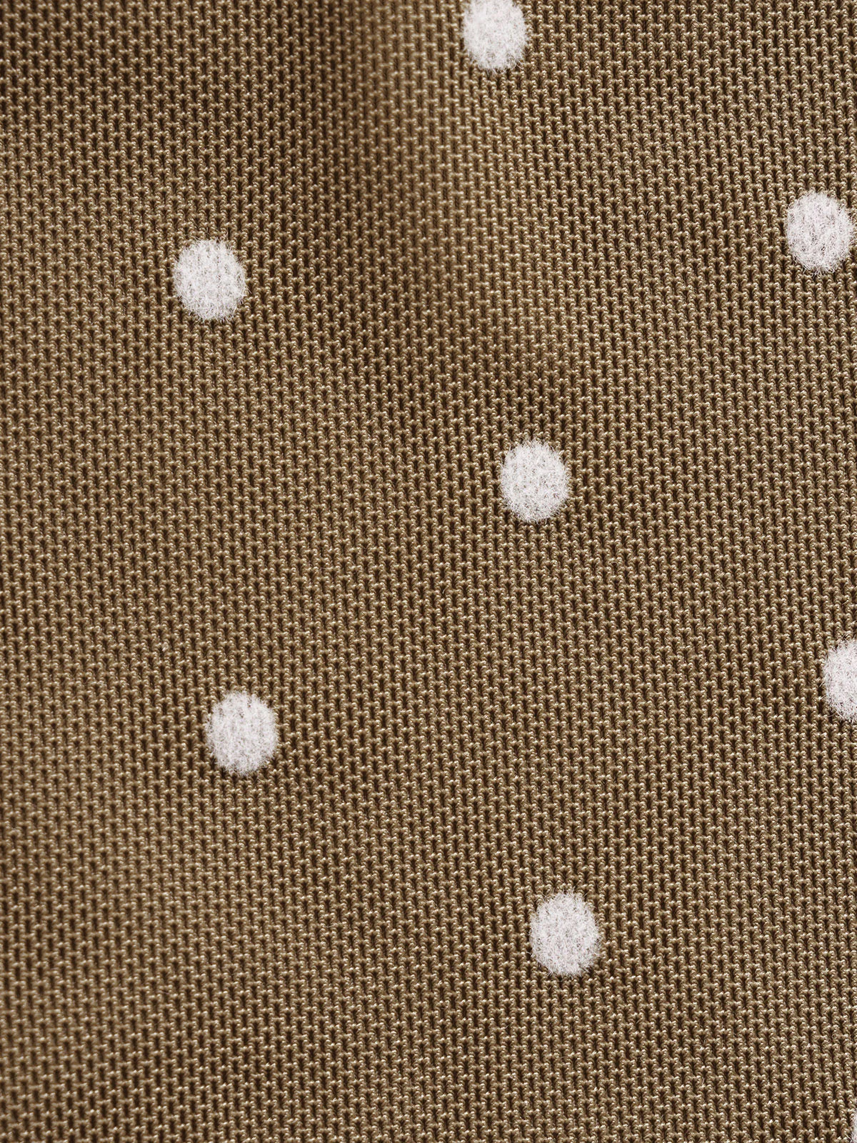 Coffee Contrast Polka Dot Mesh Tankini Set - Image 7