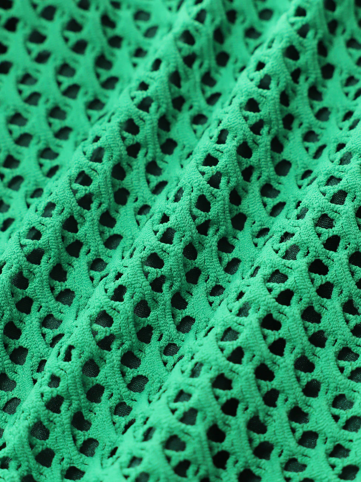 Green Mesh Ring Cutout Bikini Set - Image 5