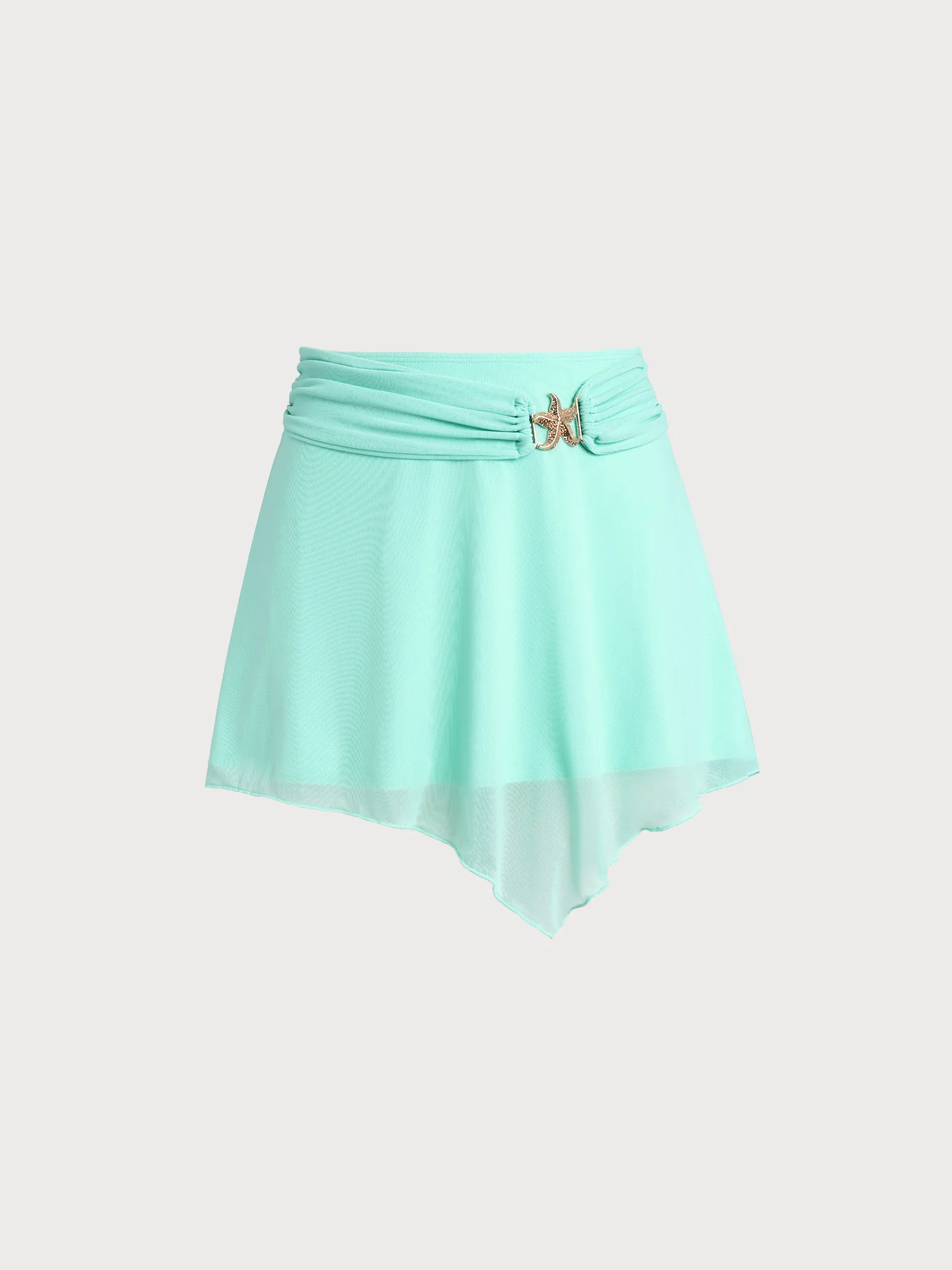 Green Star Decorated Mesh Skirt - Image 5
