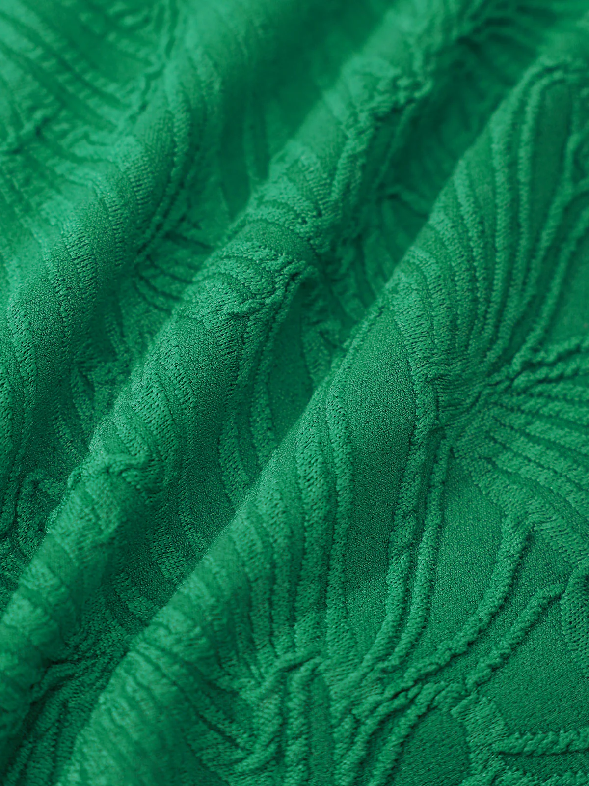 Green Textured Underwire Bikini Set - Image 8