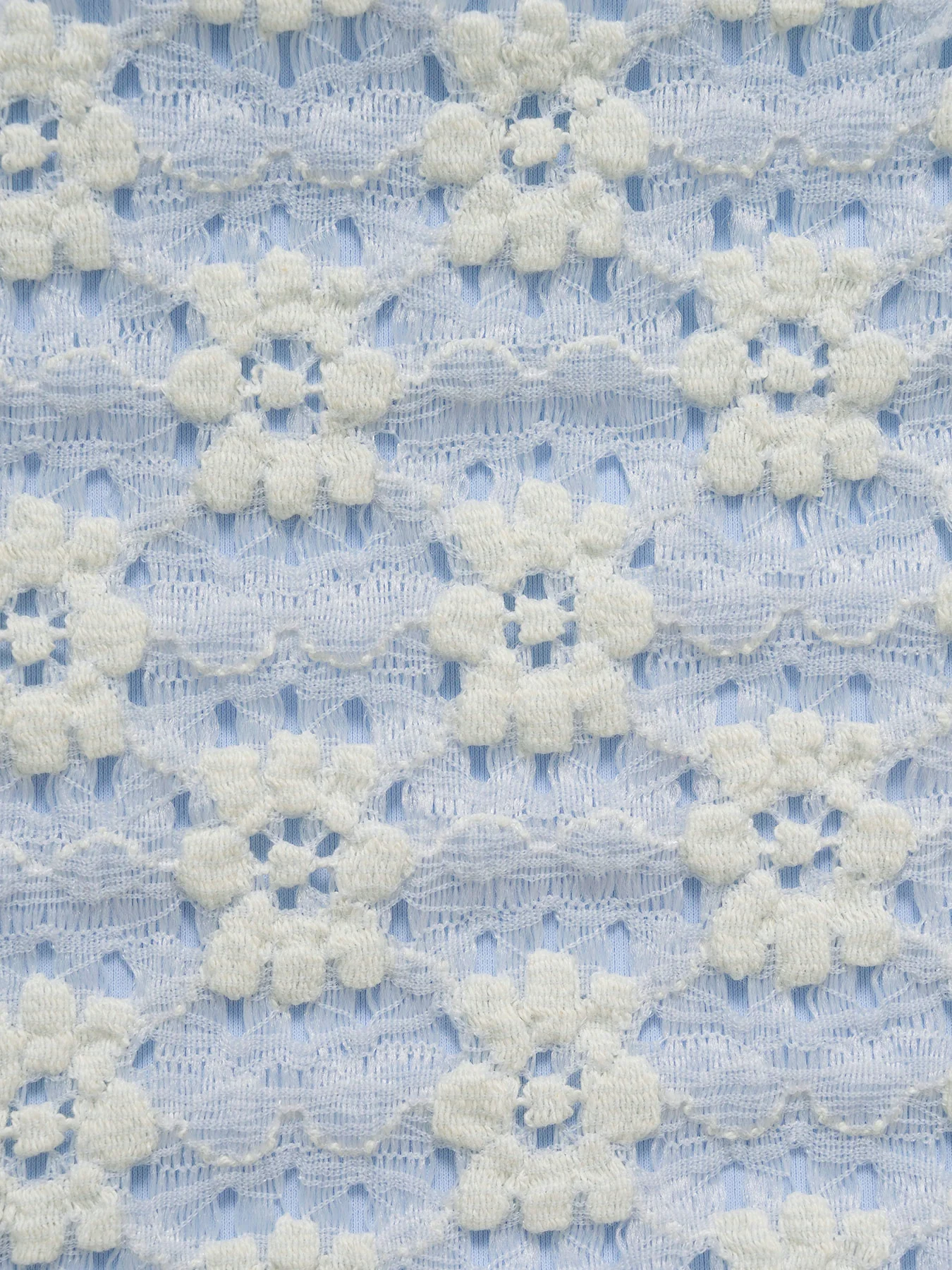 Light Blue Floral Plant Tankini Set - Image 4