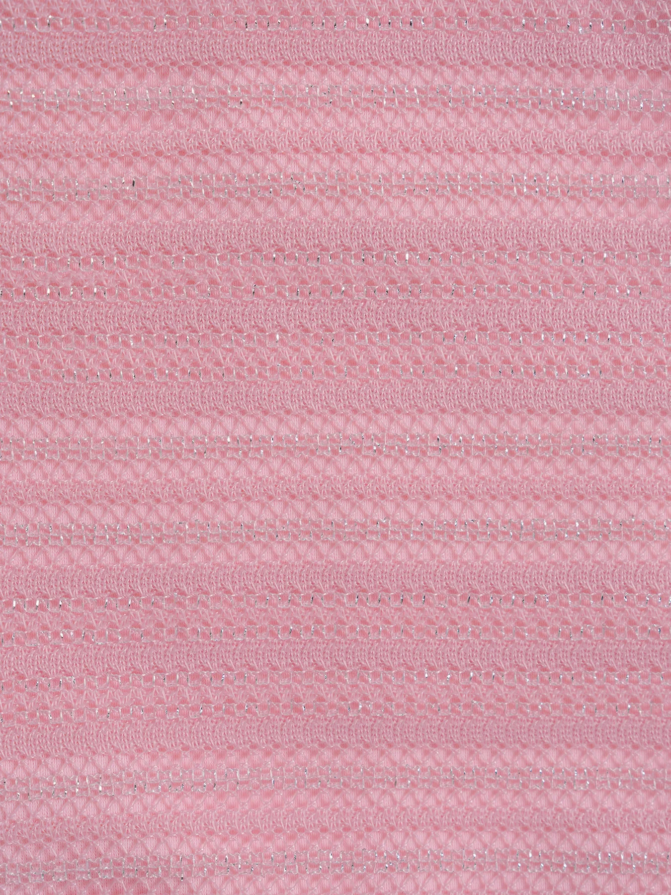Light Pink Silver Thread Skirted Bikini Set - Image 4