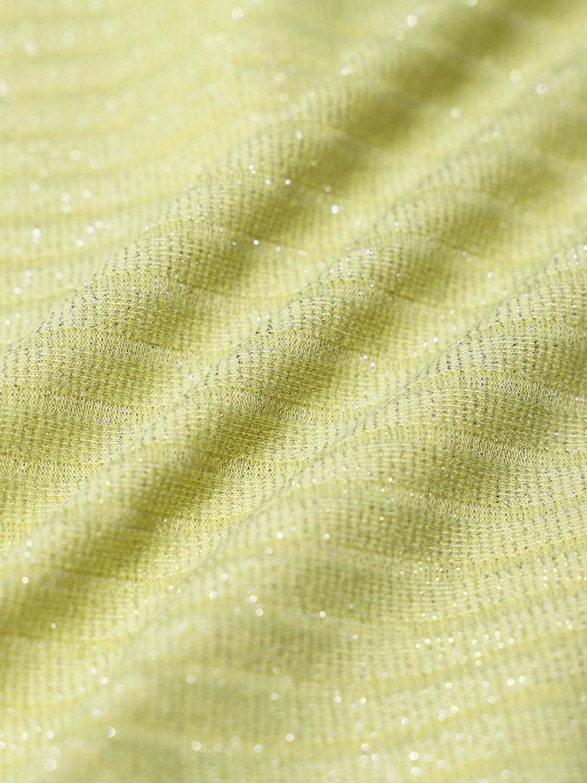 Mustard Yellow Glitter Star Embellished One-Piece Swimsuit - Image 8