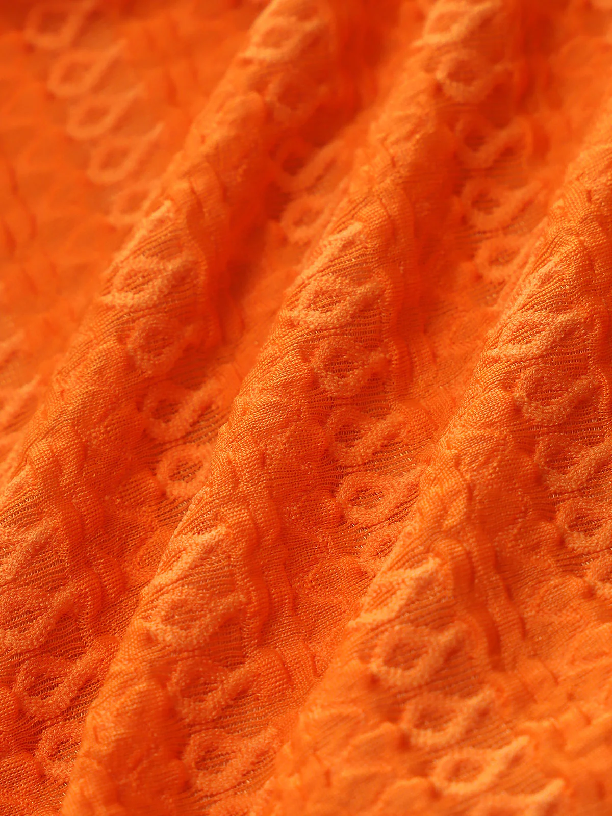 Orange Bandeau Bikini Set - Image 8