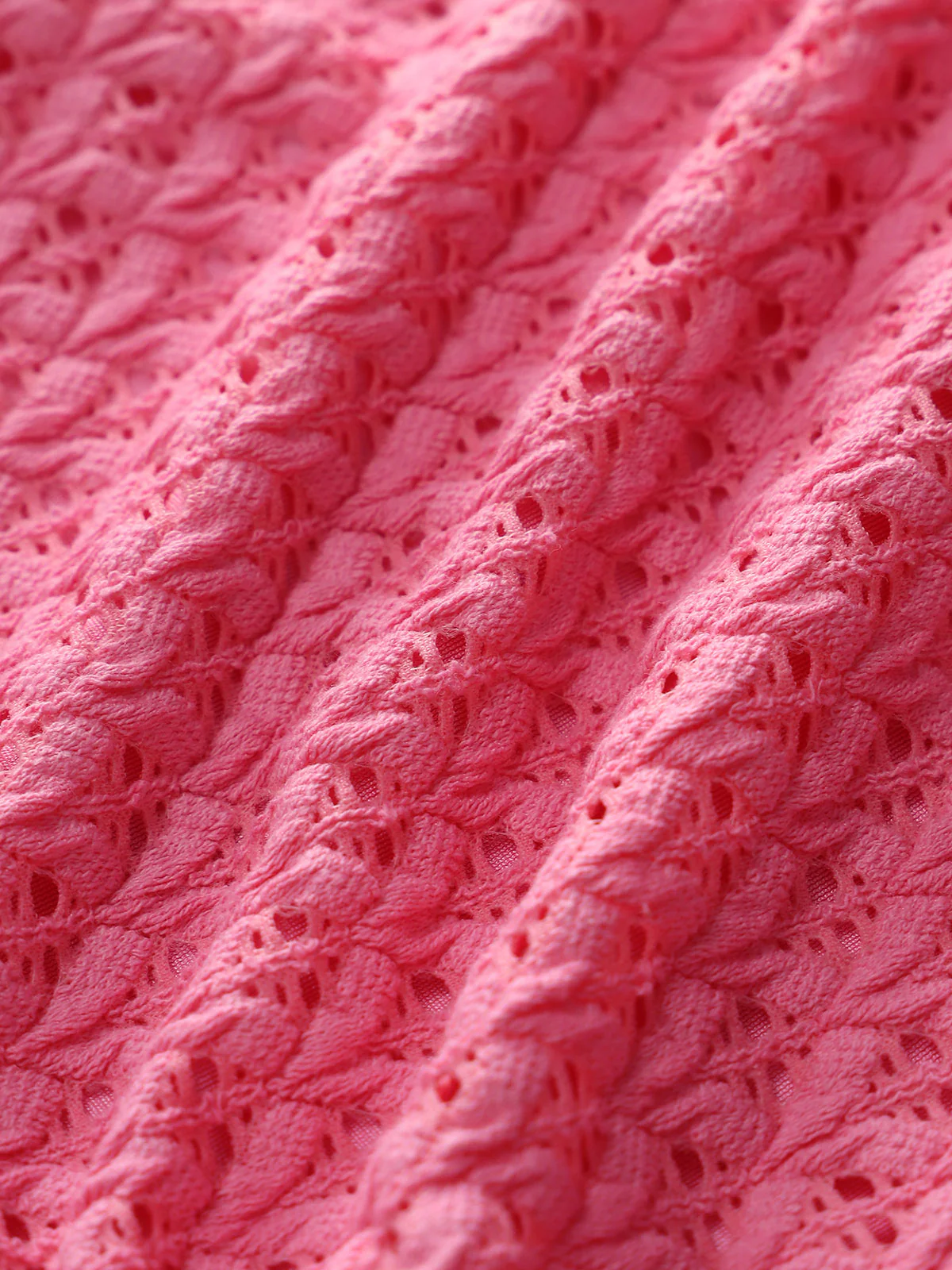 Pink Square Mesh Tankini Set - Image 9