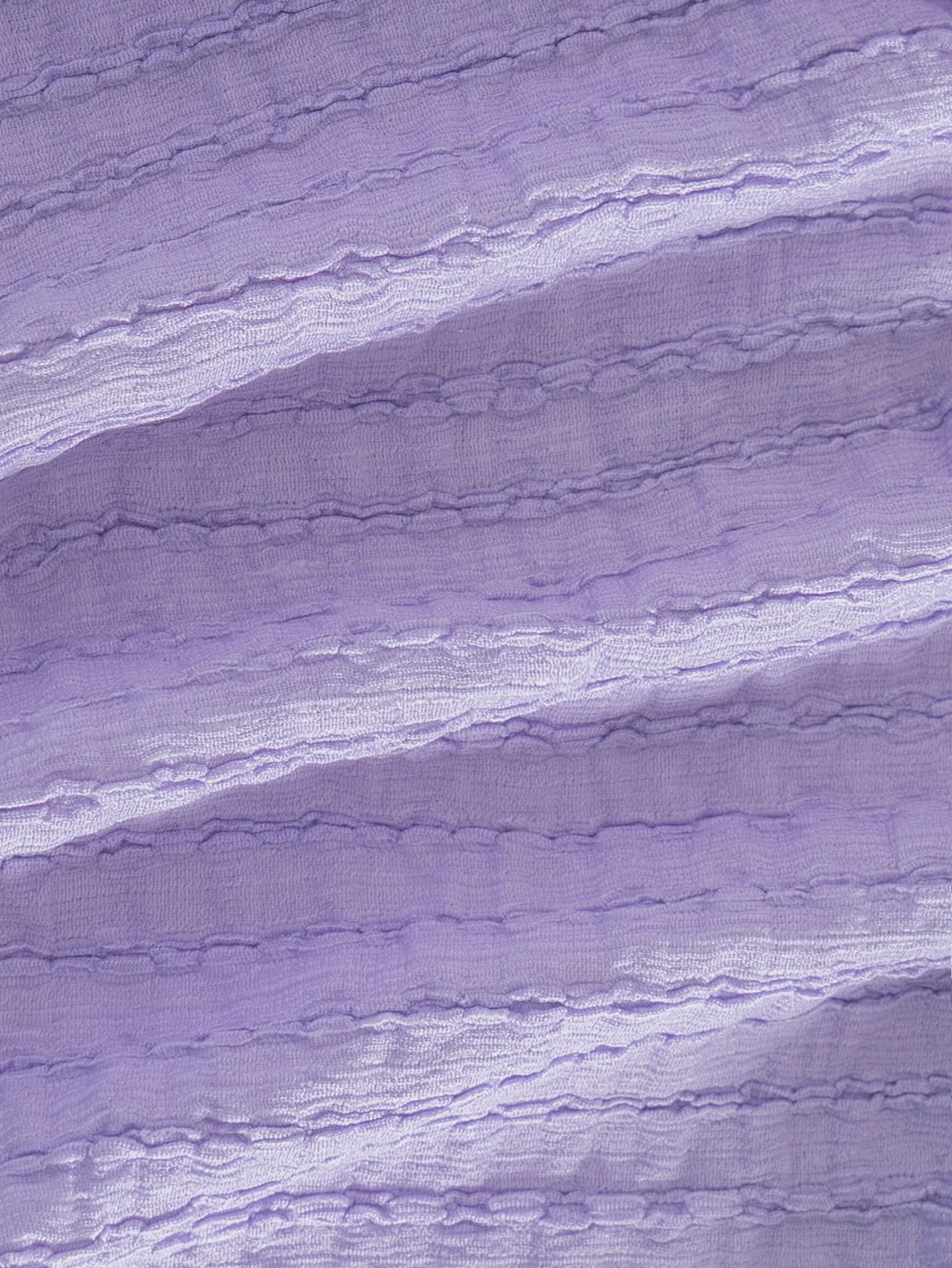 Purple Contrast Tie Front Tankini Set - Image 3