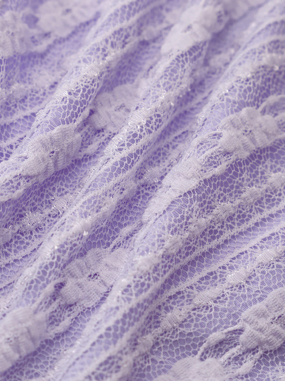 Purple Lace Halter Tankini Set - Image 9