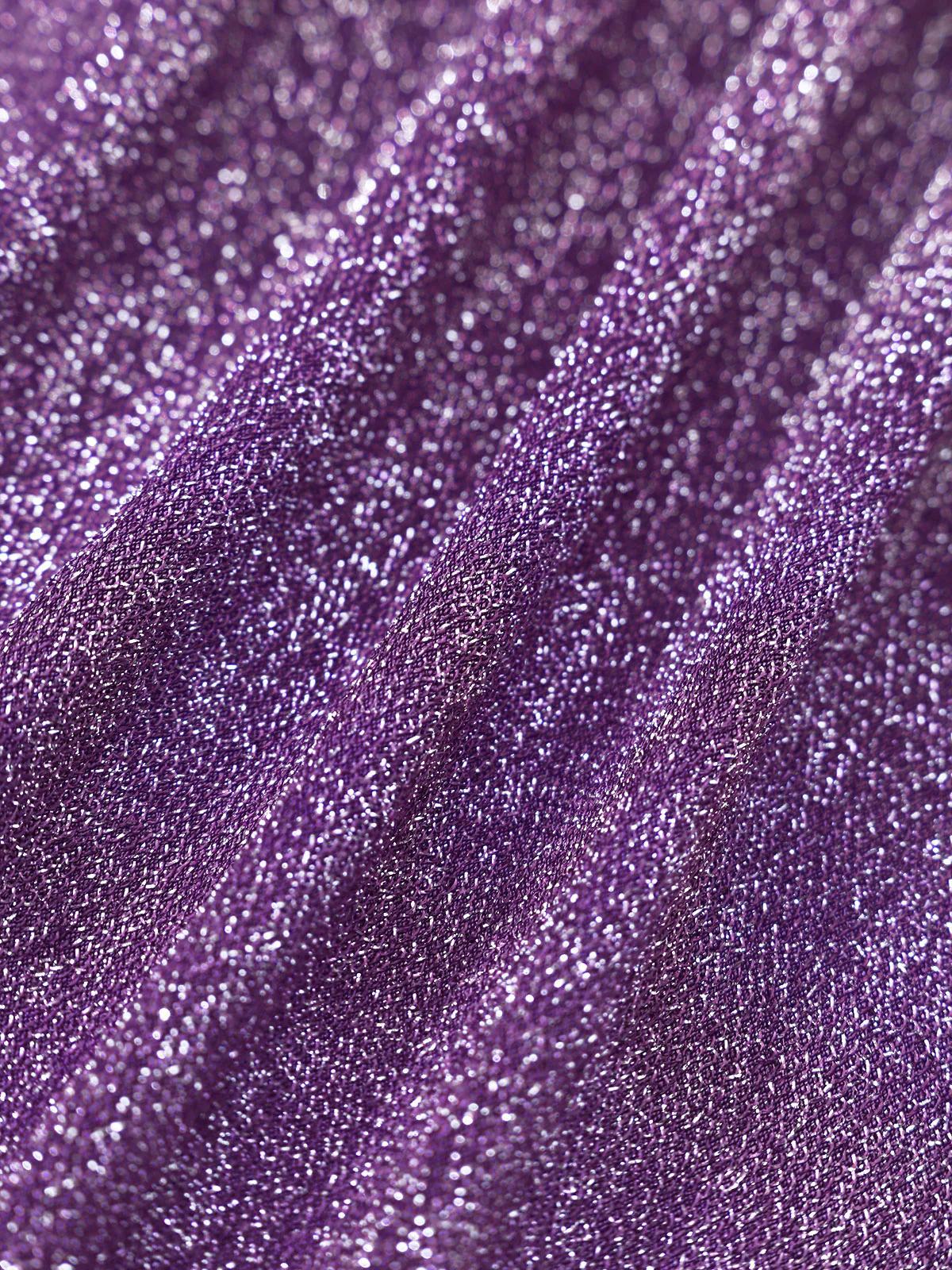 Purple Lurex Sparkly Cover-Up Skirt - Image 7