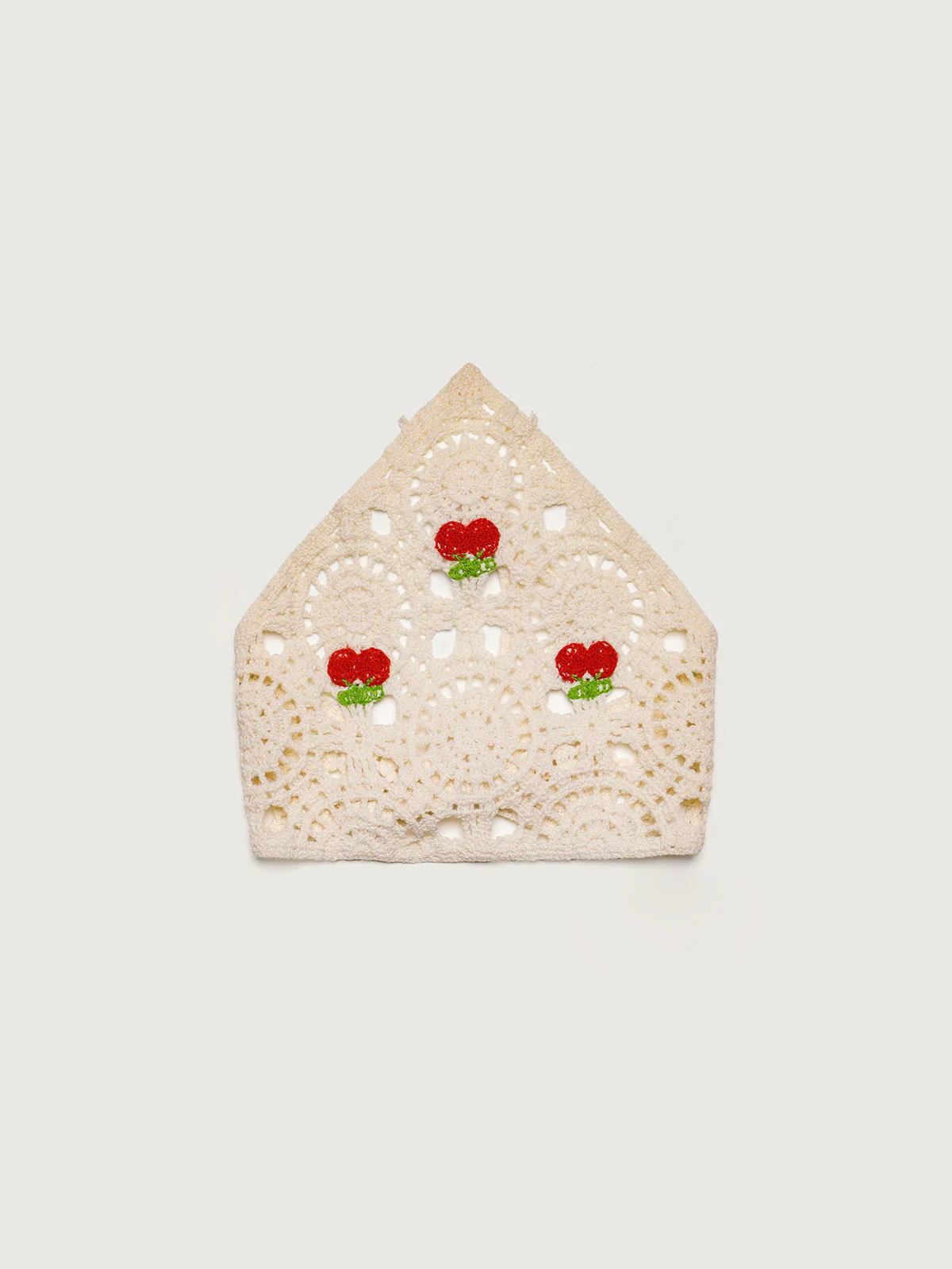 White Cherry Garden Headscarf Hair Accessories