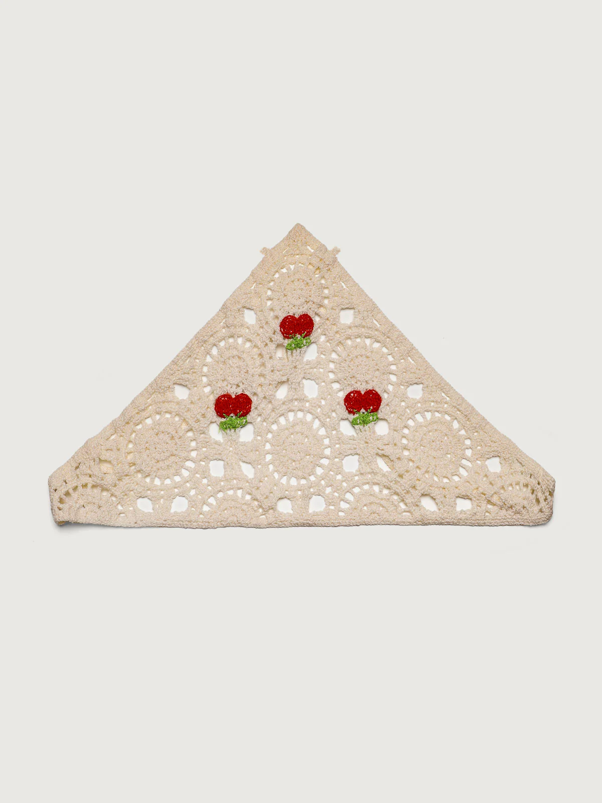 White Cherry Garden Headscarf Hair Accessories - Image 3