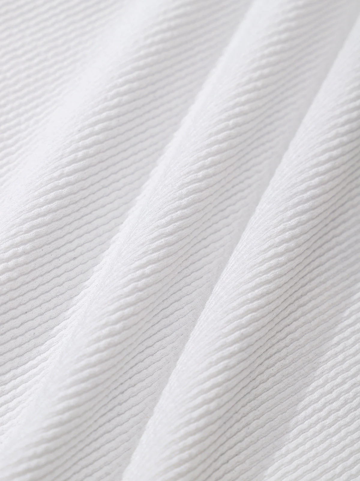 White Contrasting One-Piece Swimsuit - Image 9