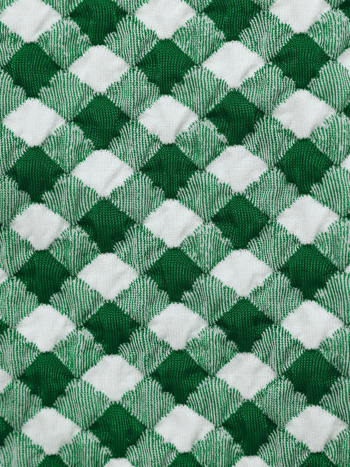 Green Plaid Hoop Bikini Set - Image 8