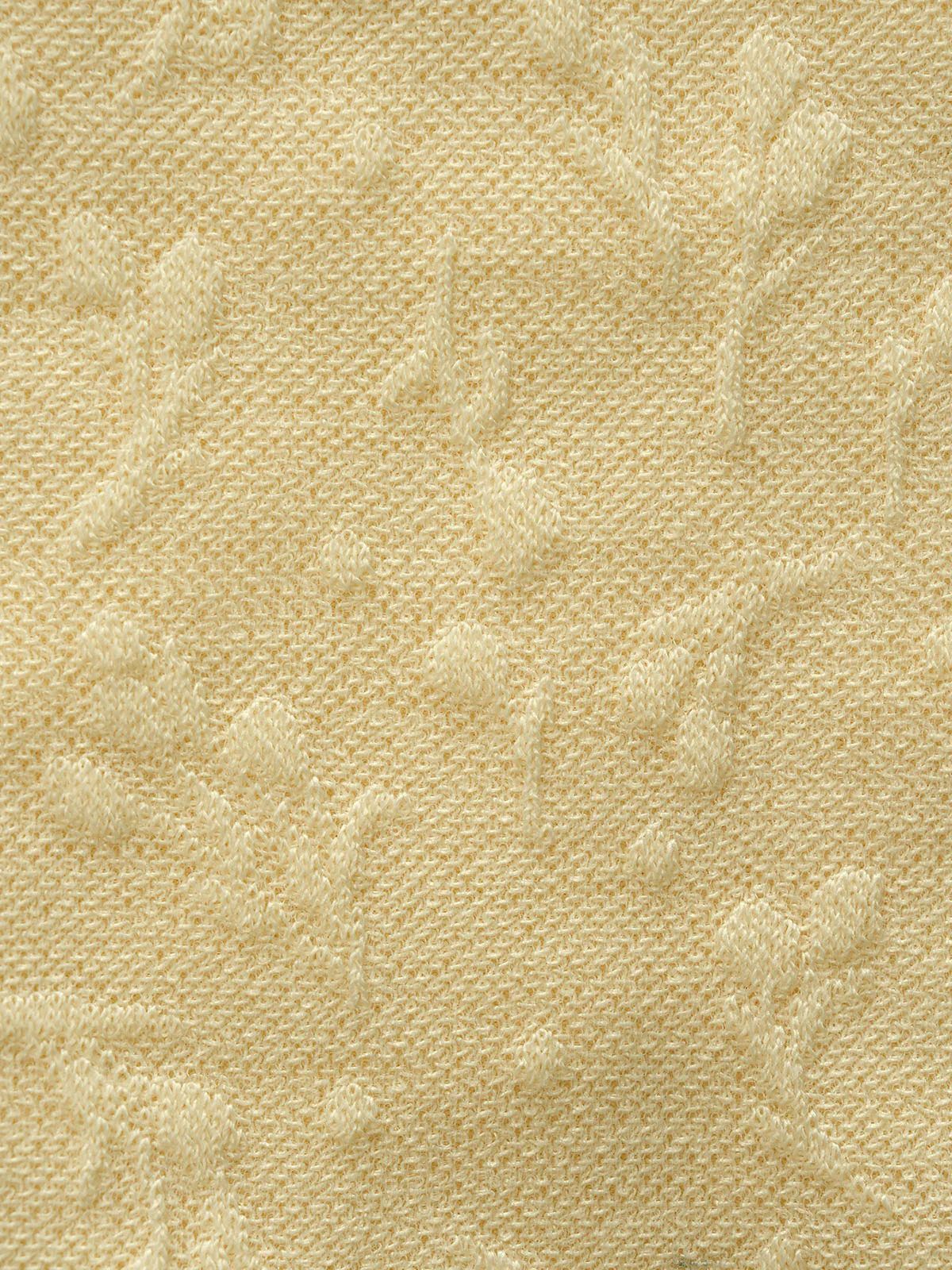 Yellow Cherry Jacquard Conch Trim Tankini Set - Image 3
