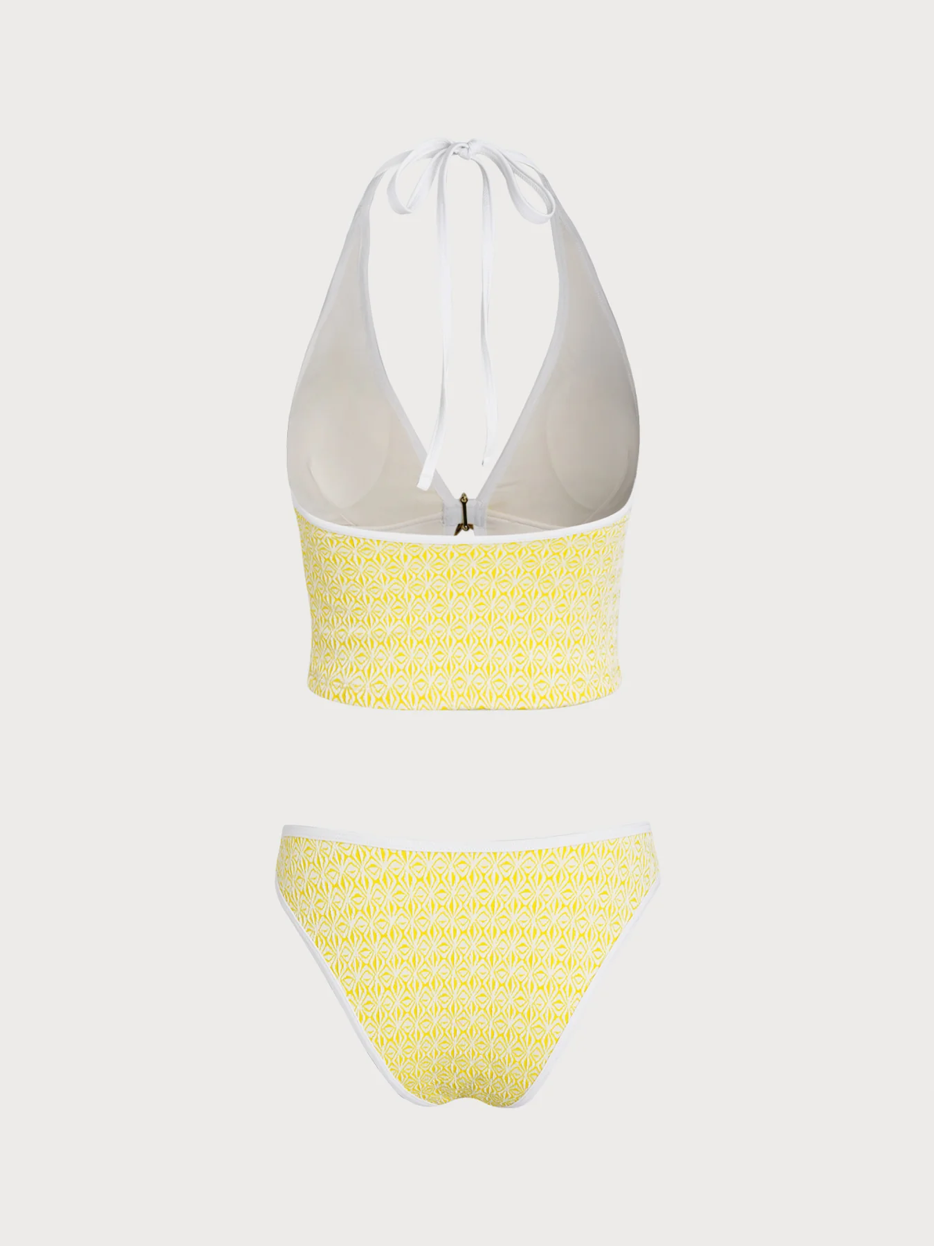 Yellow Contrast Starfish Tankini Set - Image 7