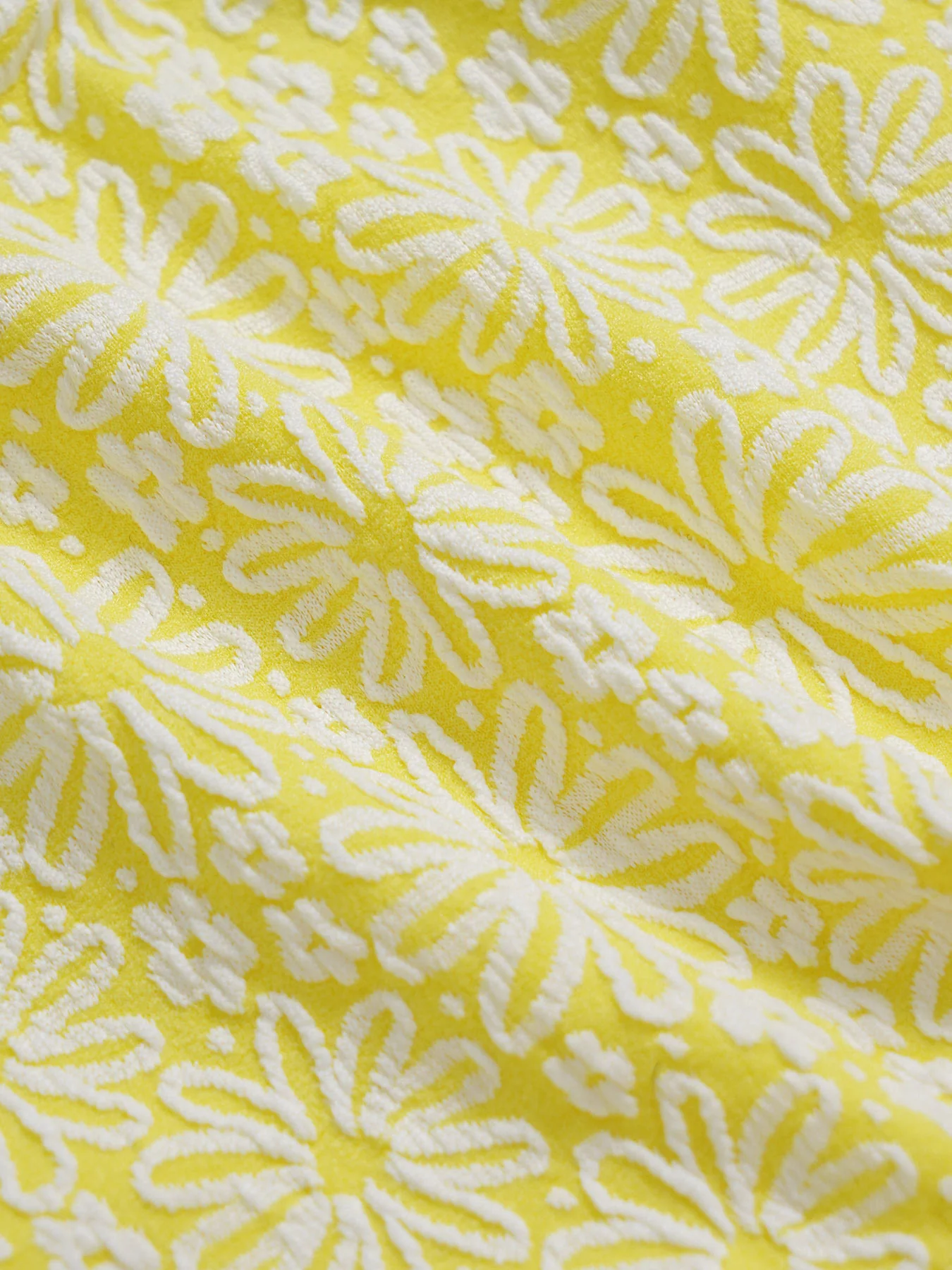 Yellow Halter Floral Plant Tankini Set - Image 9