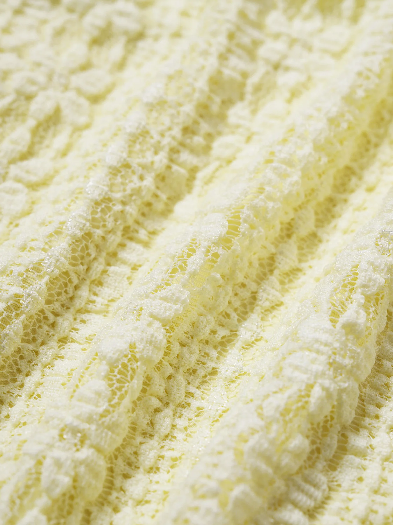 Yellow Halter Textured Tankini Set - Image 7