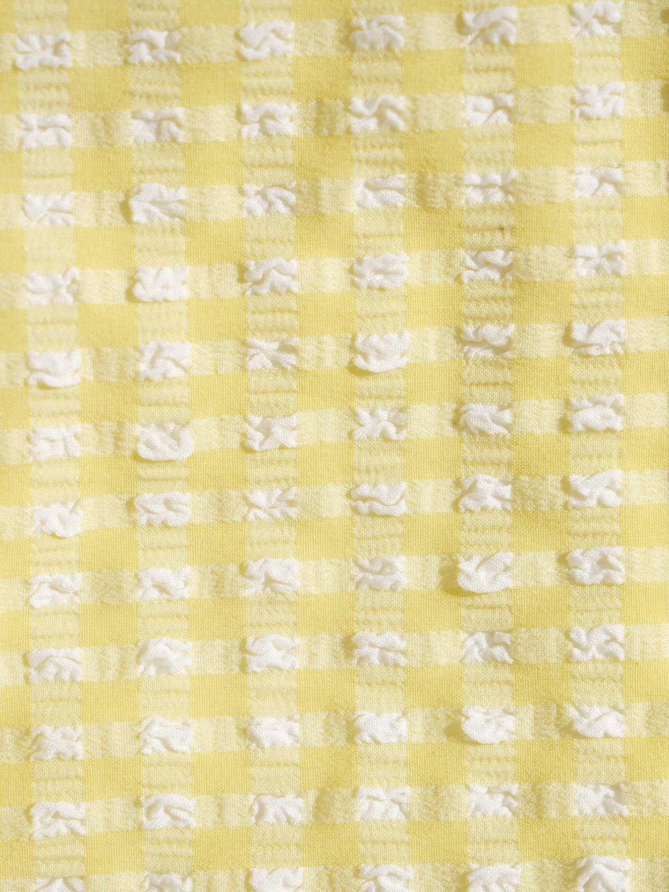 Yellow Plaid Ture Skirt - Image 3