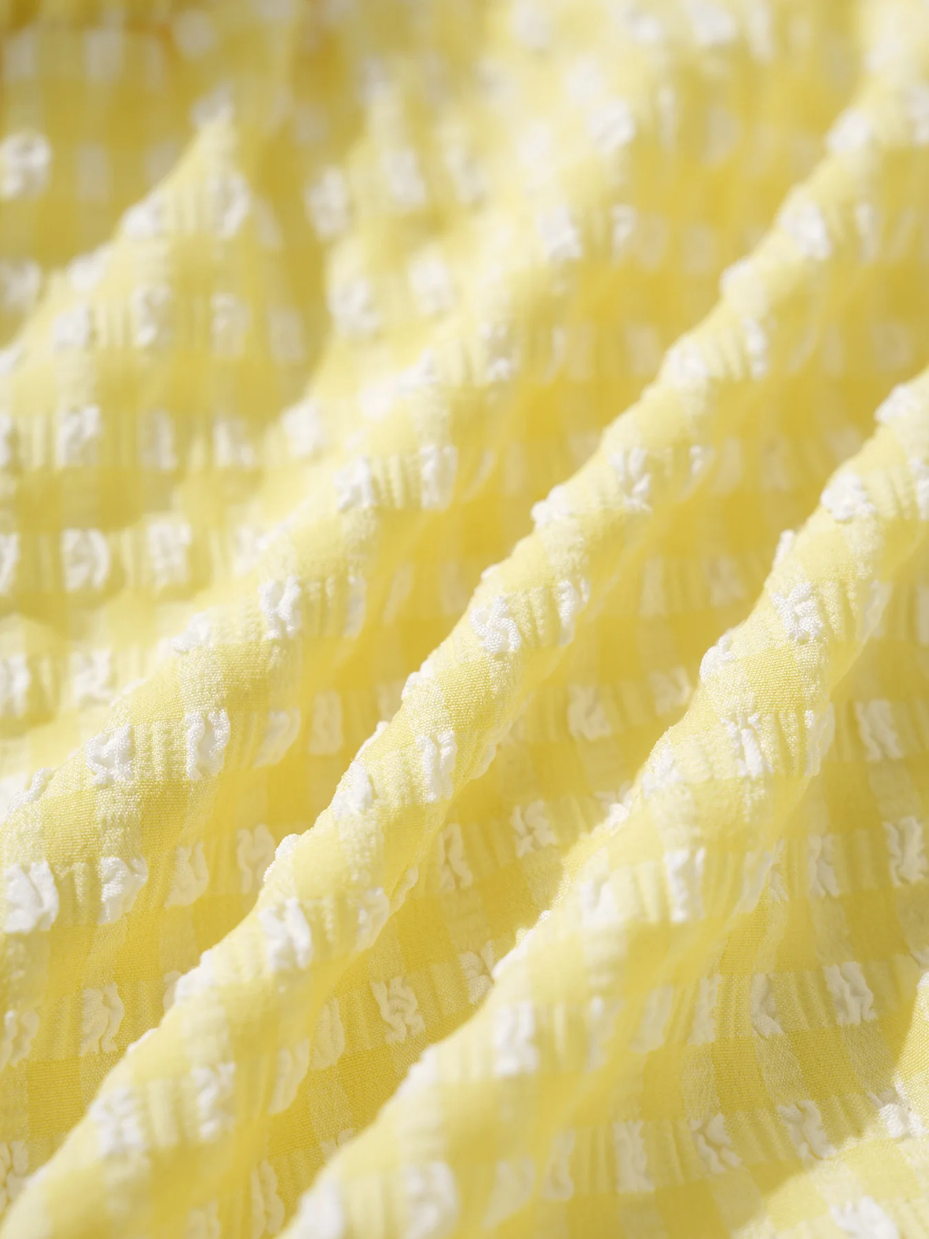 Yellow Plaid Ture Skirt - Image 4