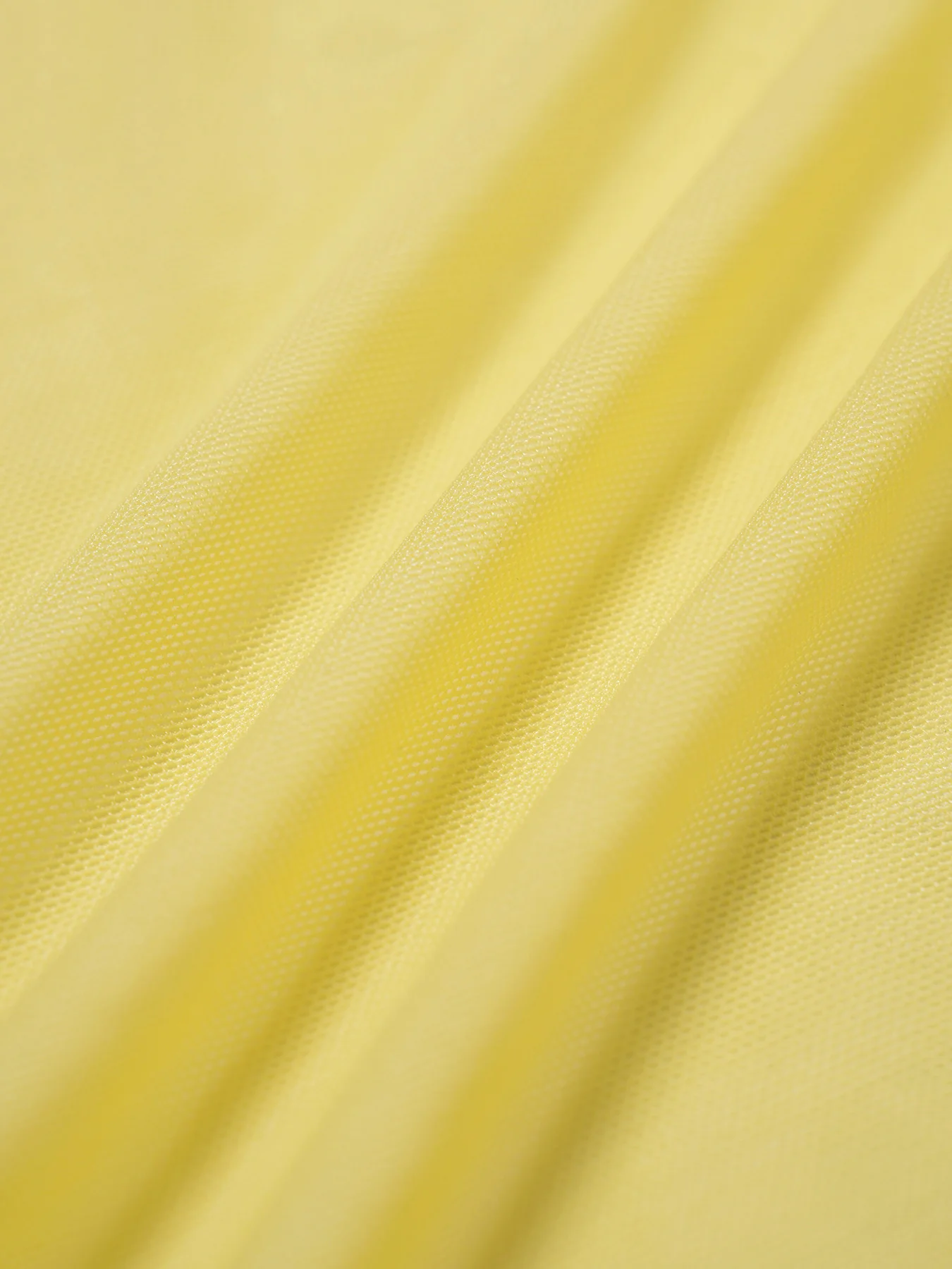 Yellow Ruffle Shirred Tankini Three-Piece Set - Image 13